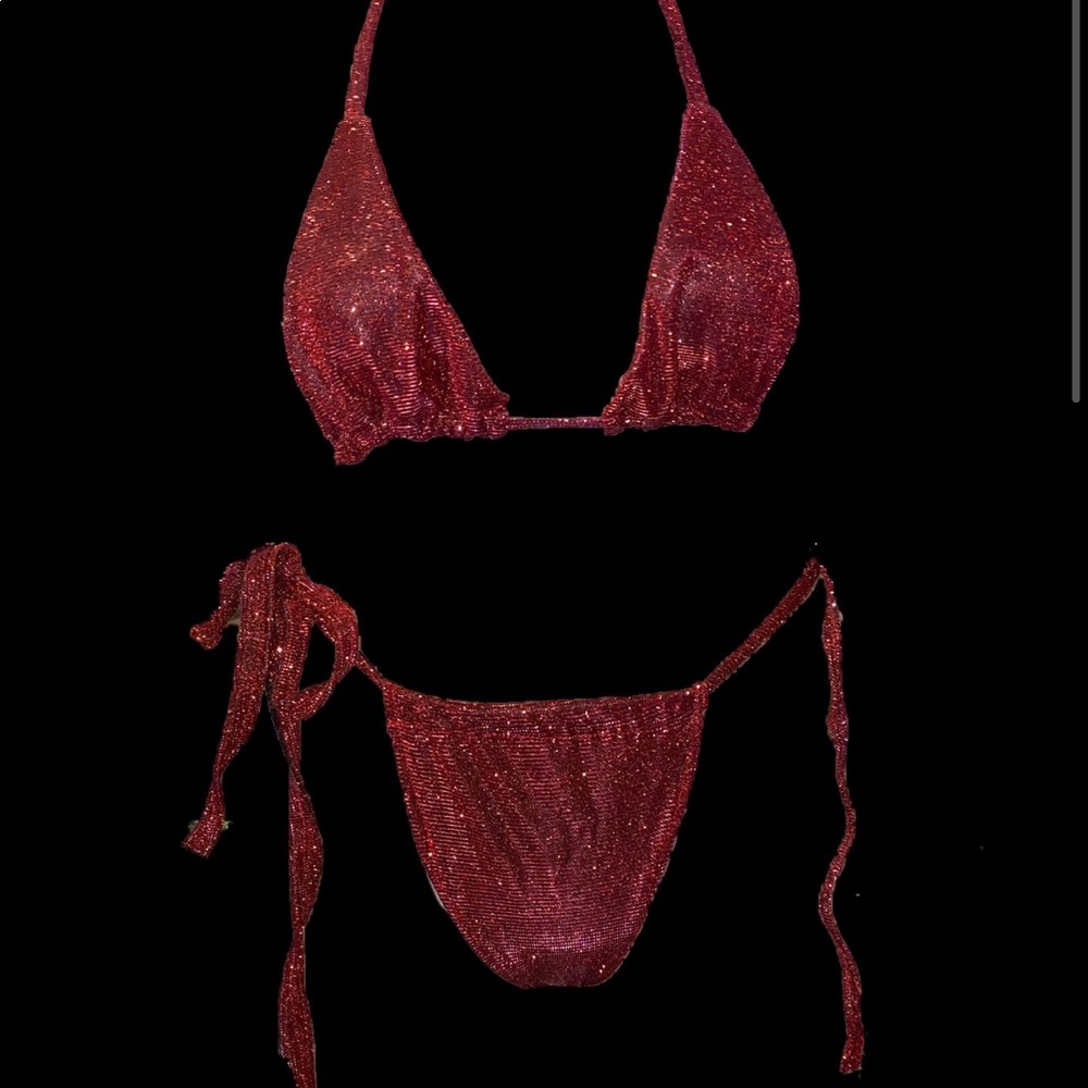 Atira Lyons Glitter Bikini